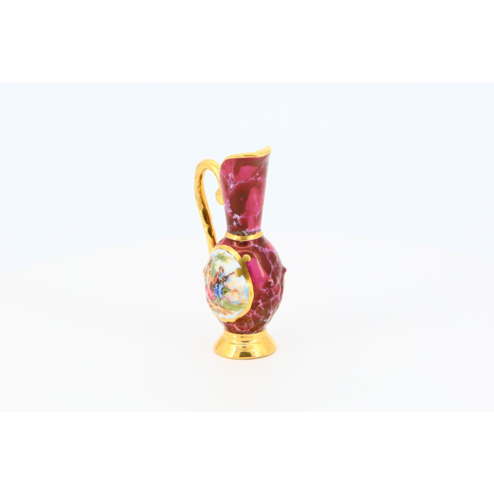 Jarra Miniatura de Porcelana Likoges - Estilo Rococó