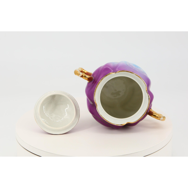 1930s Limoges Porcelain Sugar Bowl - Gonzalez Hermanos