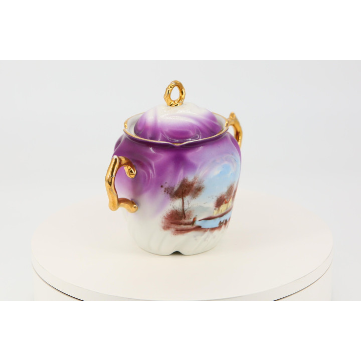 Sucrier en Porcelaine de Limoges 1930 - Gonzalez Hermanos