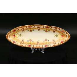 Винтажное керамическое блюдо Crown Ford Англия 1970-е
