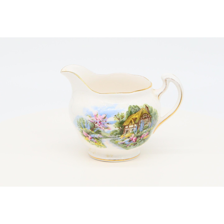 Mlecznik Royal Vale Bone China - Cottage Garden lata 60.
