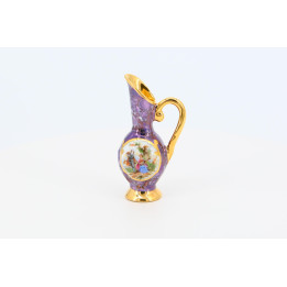 Miniaturowy Dzbanek z Porcelany Limoges, Francja 1930