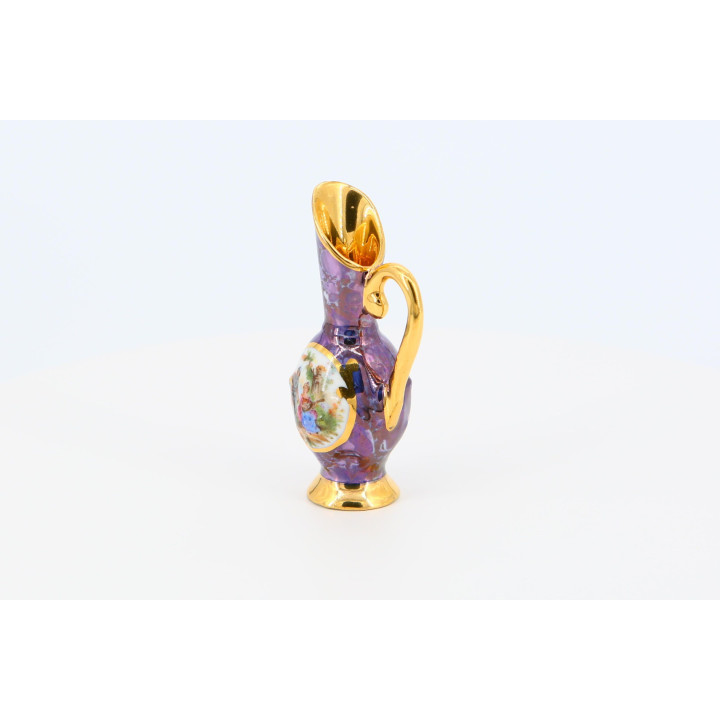 Jarra Miniatura em Porcelana de Limoges, França 1930