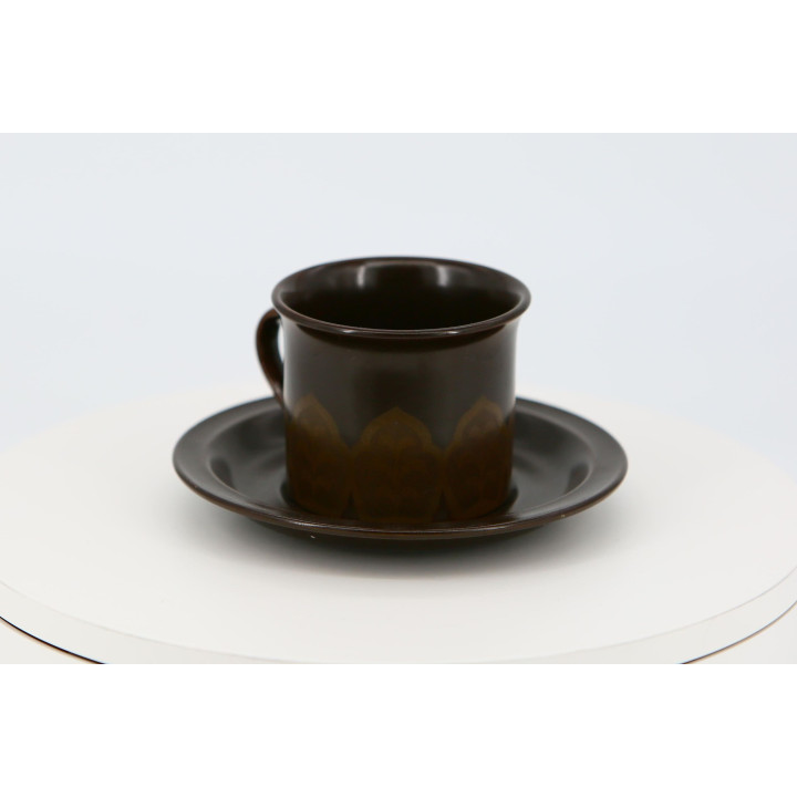 Tazza e Piattino Royal Doulton Marbella (1973) - Lambeth Stoneware
