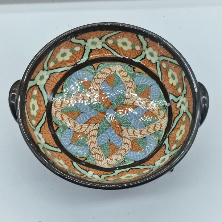 Centro de Mesa Jean Gerbino Vallauris - Cerámica Mosaico