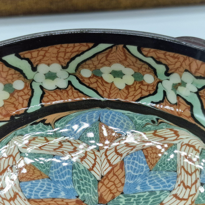 Centro de Mesa Jean Gerbino Vallauris - Cerâmica Mosaico