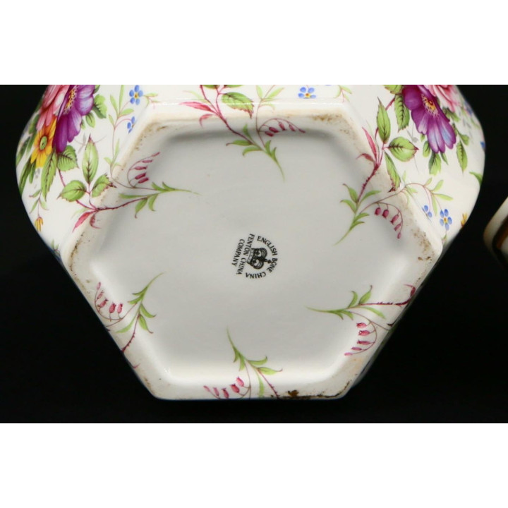 Фарфоровая емкость Fenton Bone China 1950-е