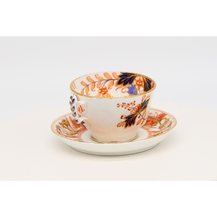 Чайная пара Tuscan Imari, костяной фарфор, 1910-е гг.