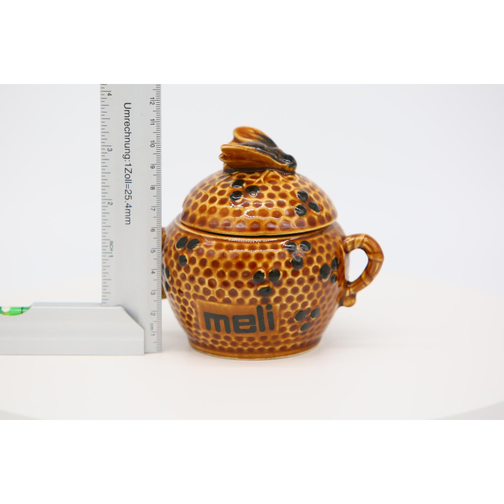Pote de Mel Vintage de Cerâmica Meli - Anos 80