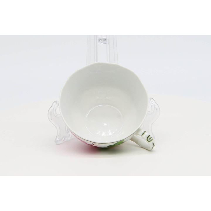 Juego de Té August Warnecke Hibiskus - Porcelana Pintada a Mano