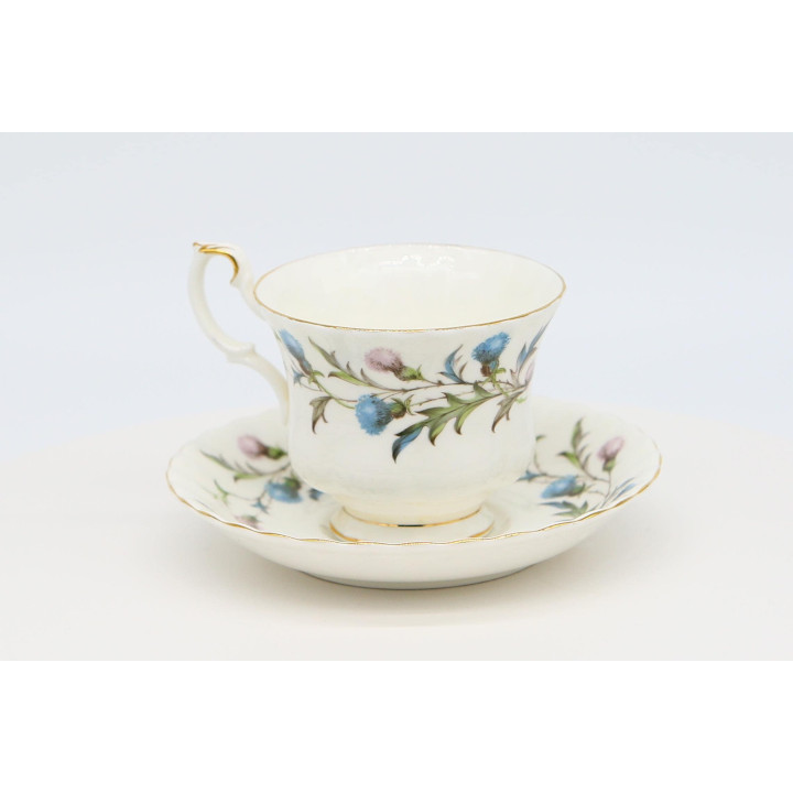 Royal Albert Brigadoon Teetasse & Untertasse - Vintage England