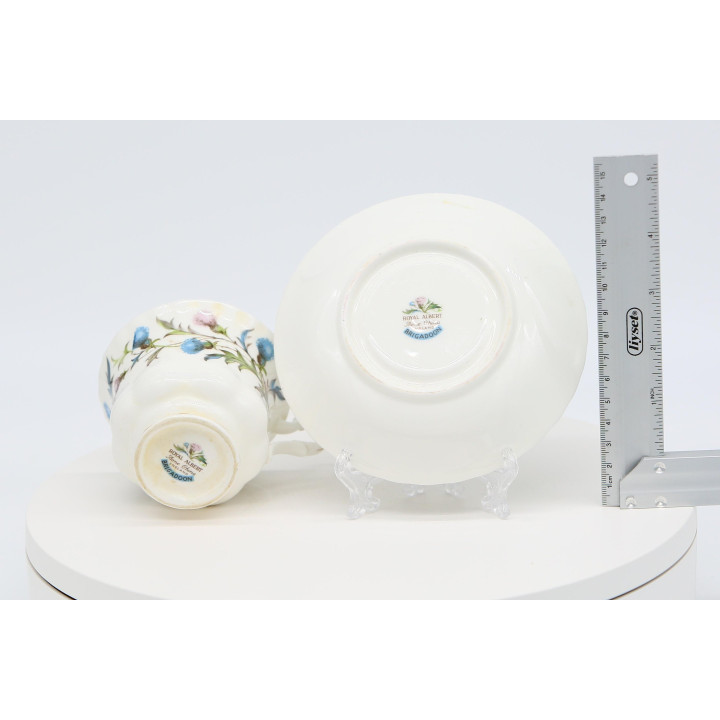 Tasse et Soucoupe Royal Albert Brigadoon - Porcelaine Anglaise