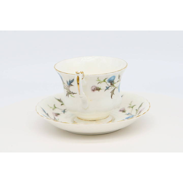 Juego Taza y Plato Royal Albert Brigadoon - Porcelana Inglesa