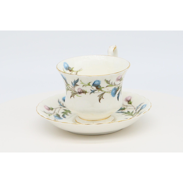 Royal Albert Brigadoon Teetasse & Untertasse - Vintage England