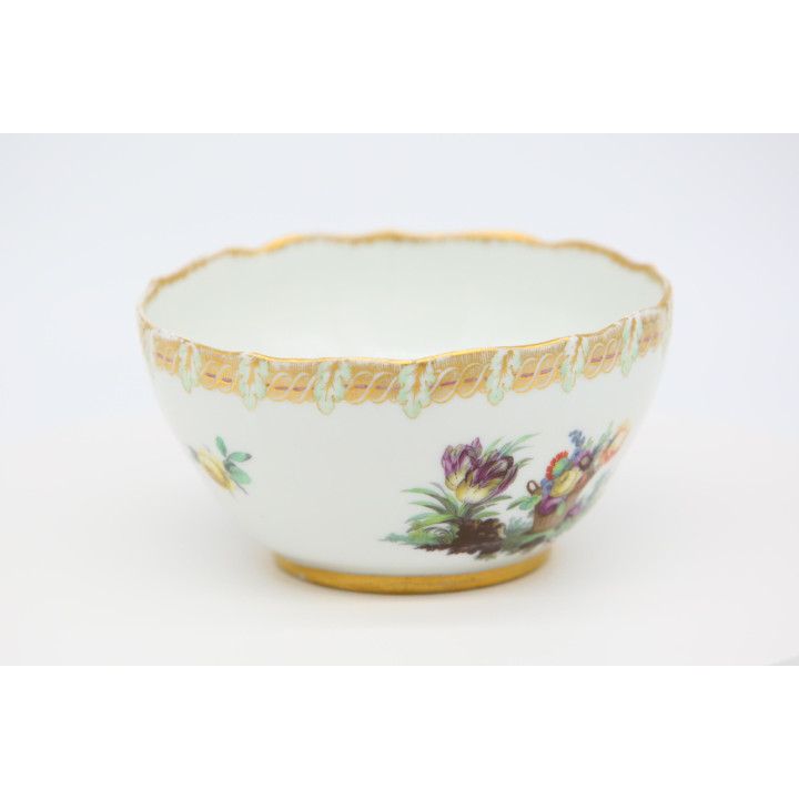 Misa z porcelany Miśnieńskiej "Deutsche Blumen" Lata 70.