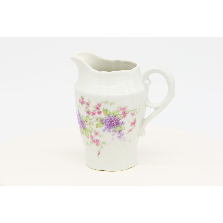 1980s Vintage Floral Porcelain Creamer