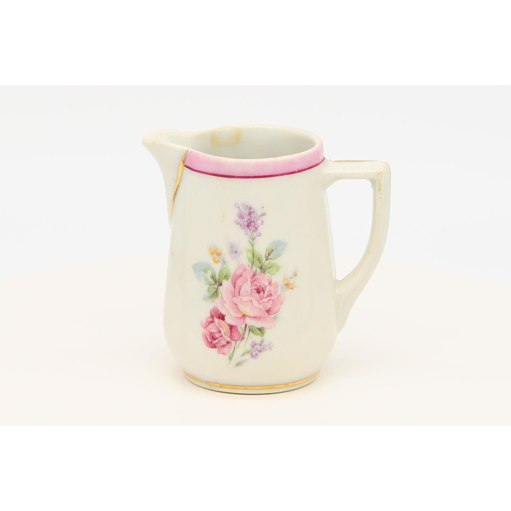 Jarra de leite em porcelana Achille Bloch, França, c. 1900