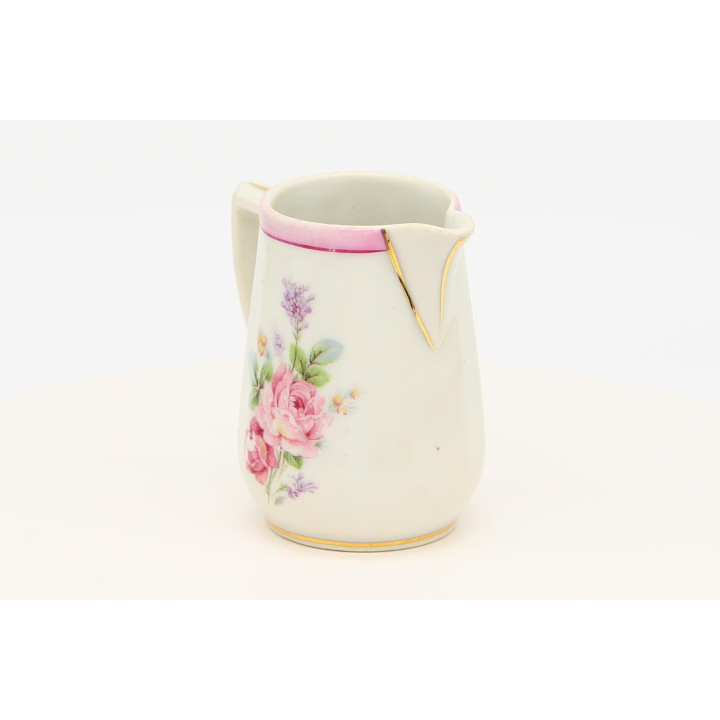 Jarra de leite em porcelana Achille Bloch, França, c. 1900