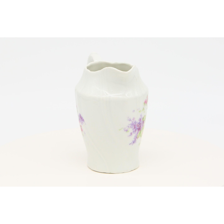Mlecznik z Porcelany w Kwiaty z Lat 80.