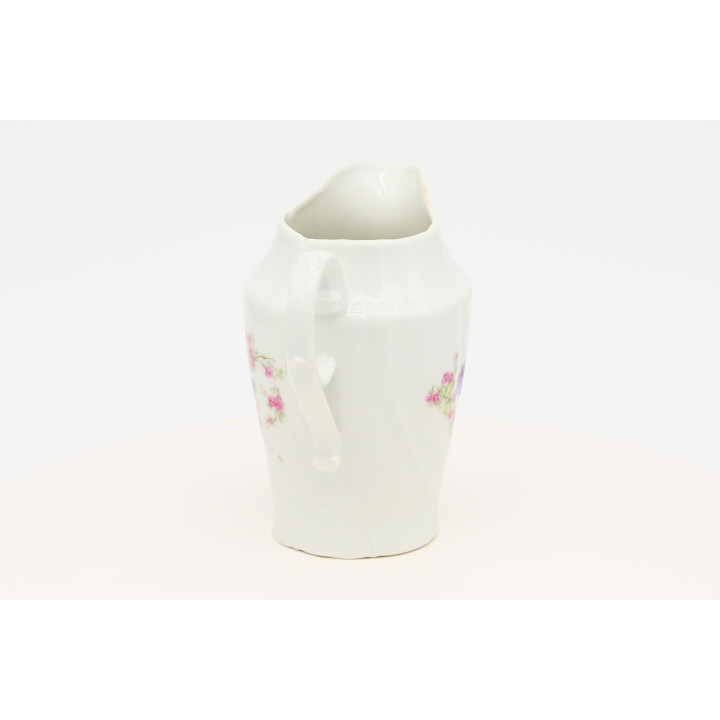 1980s Vintage Floral Porcelain Creamer