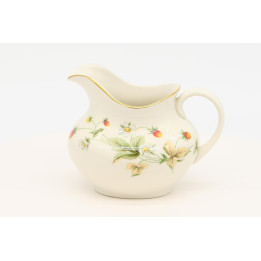 Jarra de Leite Royal Doulton Strawberry Cream - Porcelana Fina