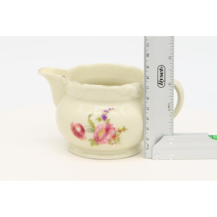 Pot à lait en porcelaine Rieber Mitterteich Bavière, 1980