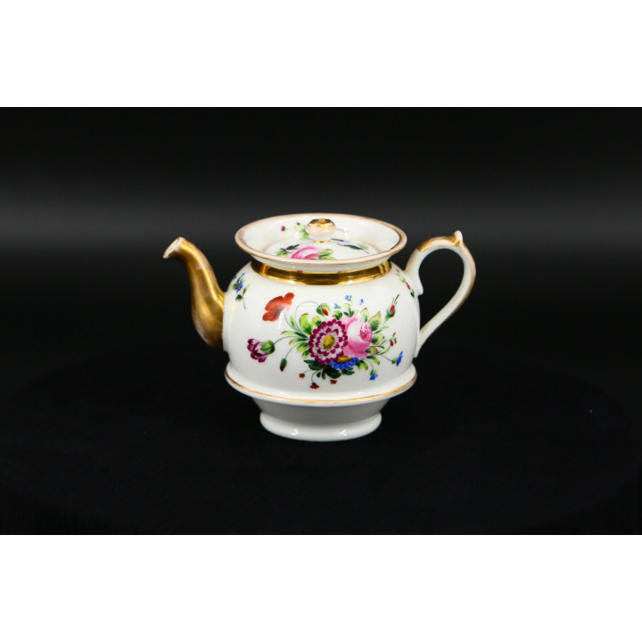 Théière en Porcelaine Française - Fin XIXème