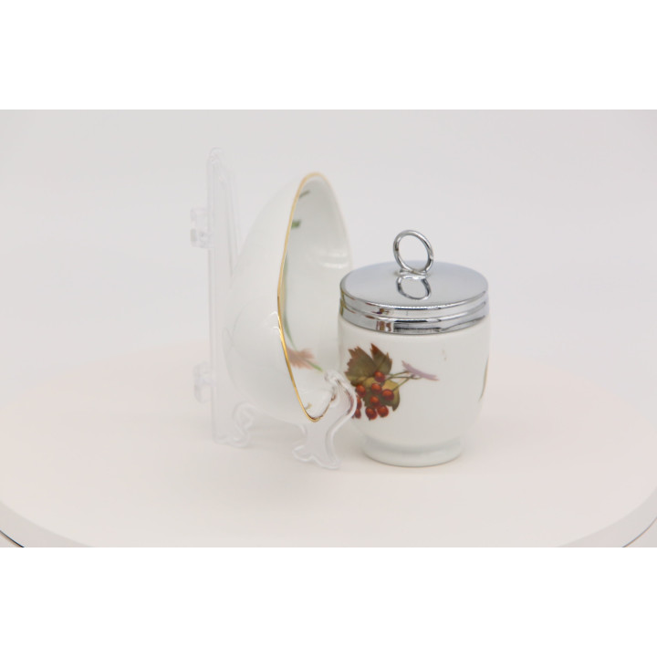 Royal Worcester King Size Egg Coddler & Schaal