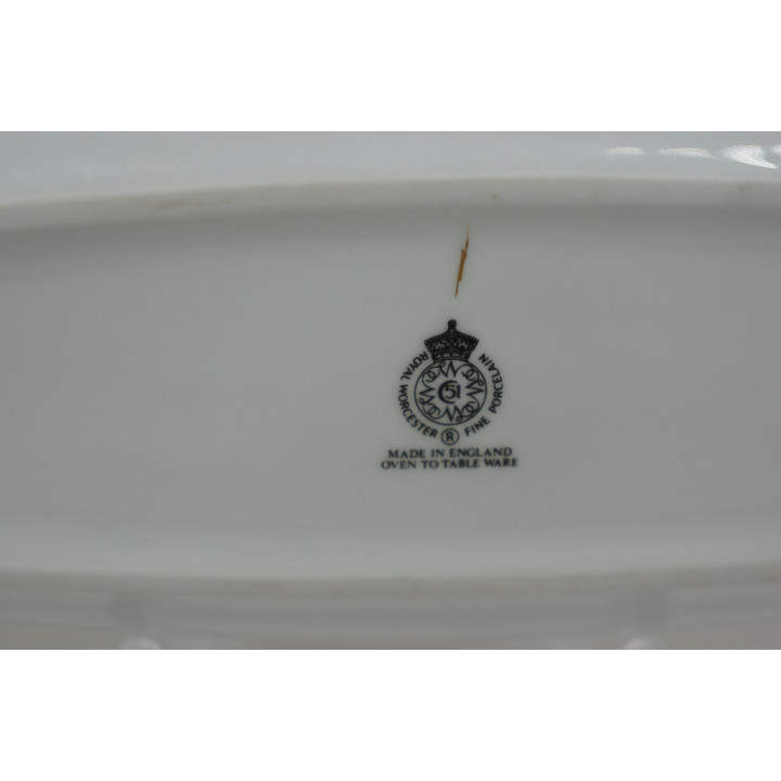 Royal Worcester King Size Egg Coddler i Talerz