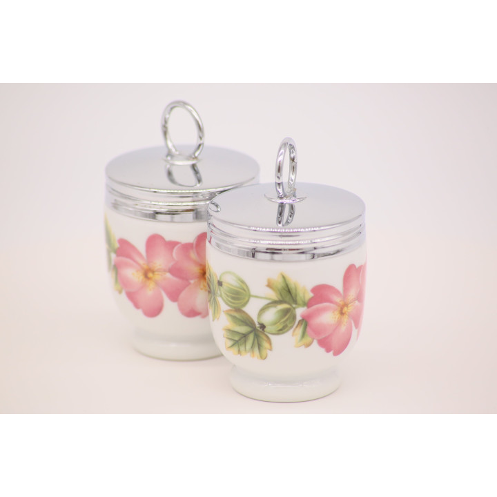 Par de Egg Coddlers Royal Worcester Wild Harvest
