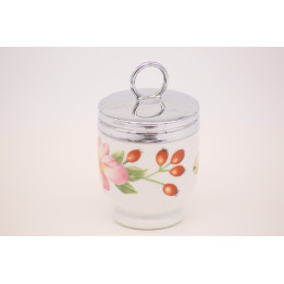 Royal Worcester Eierkocher Wild Rose - Englisches Porzellan 1980er