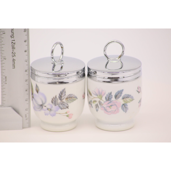 Set 2 Coddler per Uova Royal Worcester - Porcellana Vintage