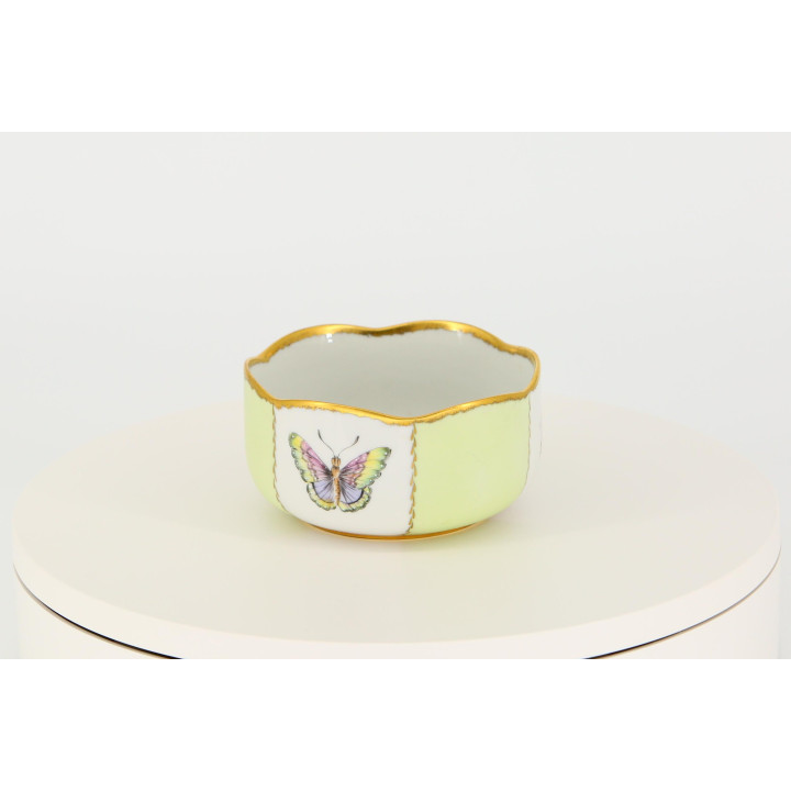 Azucarero Vintage Tirschenreuth 1838 Baviera Mariposas