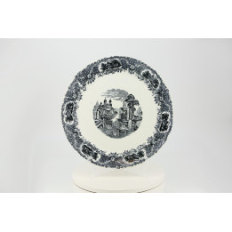La Cartuja de Sevilla Schaal "Vistas" 34,5cm | Pickman