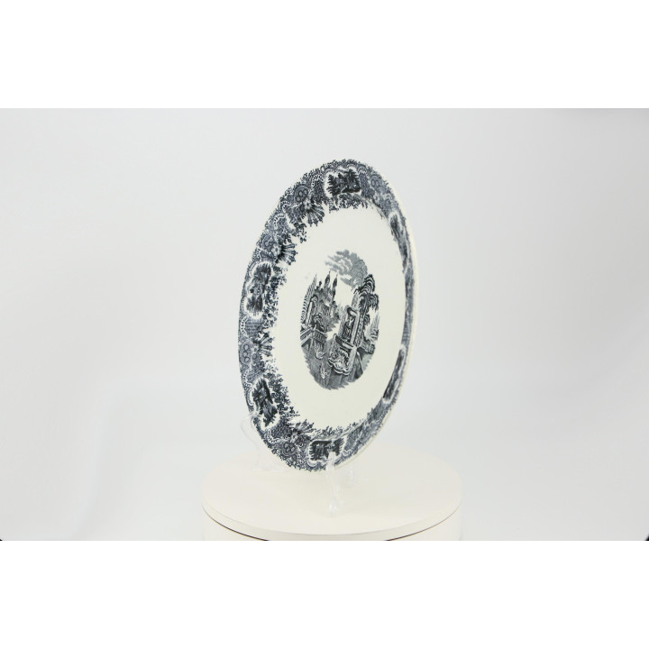 Servierplatte La Cartuja de Sevilla "Vistas" 34,5cm | Pickman