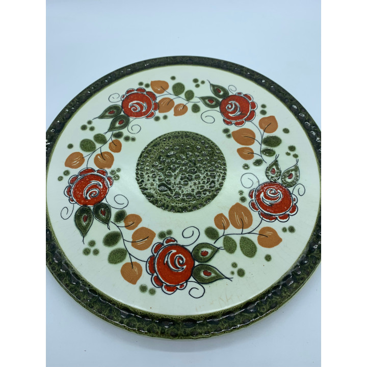 Talerz ceramiczny Schramberg SMF Tirol lata 70., 32 cm