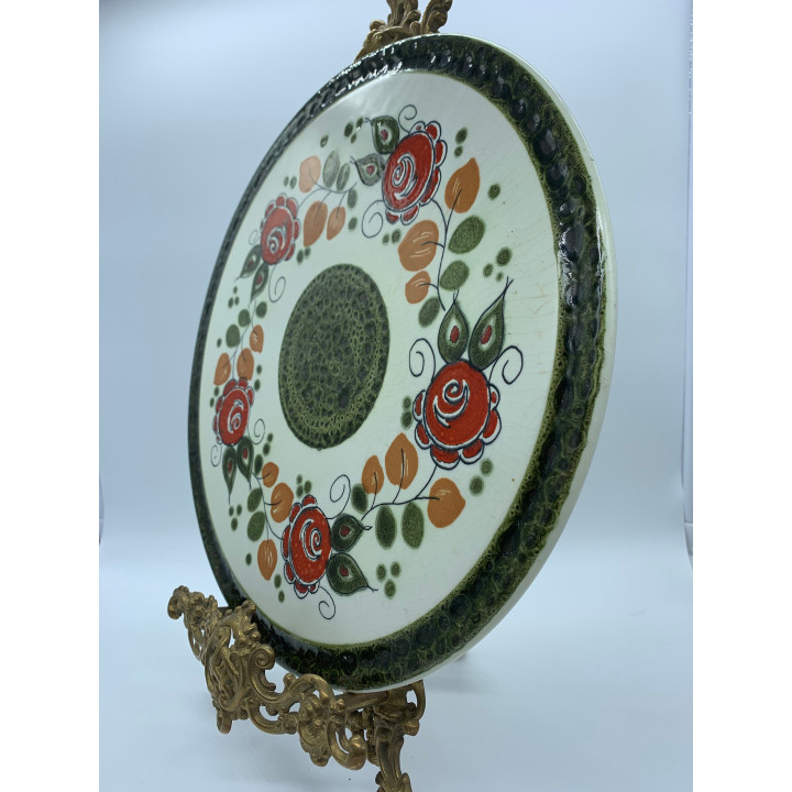 シュランベルク SMF チロル シリーズ 陶器プレート 1970年代 32cm
