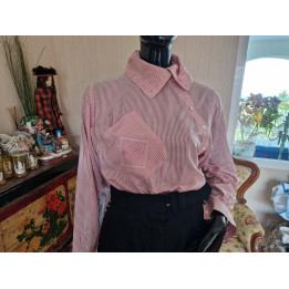 Camisa Loewe Vintage Anos 80 Assimétrica