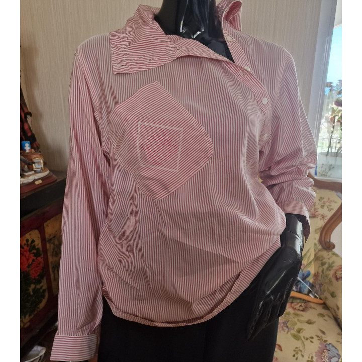 Chemise Loewe Vintage Années 80 Asymétrique