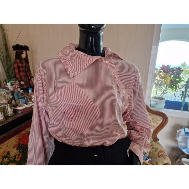 Vintage 1980s Loewe Asymmetric Shirt - Made in Spain
