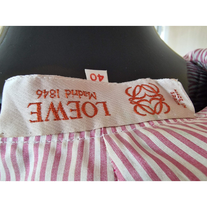 Vintage Loewe Hemd 1980er Jahre Asymmetrisch