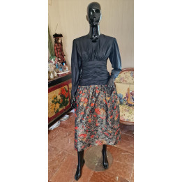 Pilar Díez Vintage Gala-Kleid 80er Jahre Haute Couture