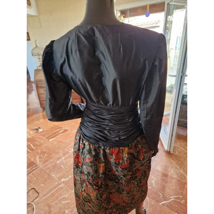 Abito da Gala Vintage Pilar Díez Anni '80 Alta Moda