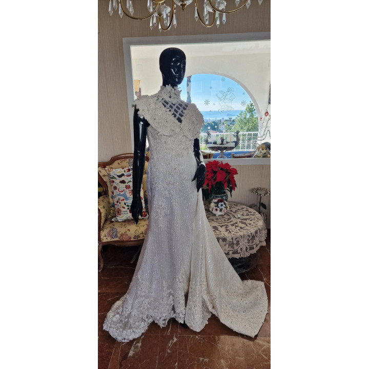 Abito da Sposa Vintage Modelum Modes Anni '80 | Gala Spagnolo