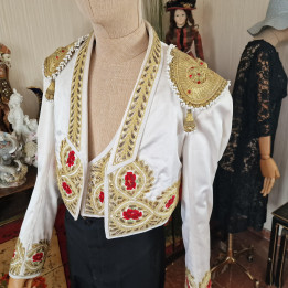 Zestaw Traje de Luces Vintage 1950 - Kurtka i Kamizelka