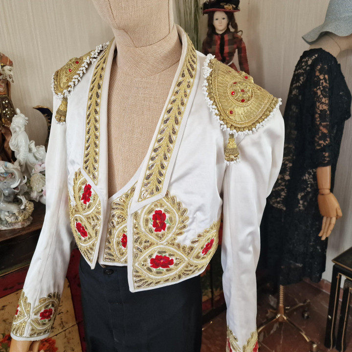 Traje de Luces Vintage 1950 - Chaquetilla y Chaleco