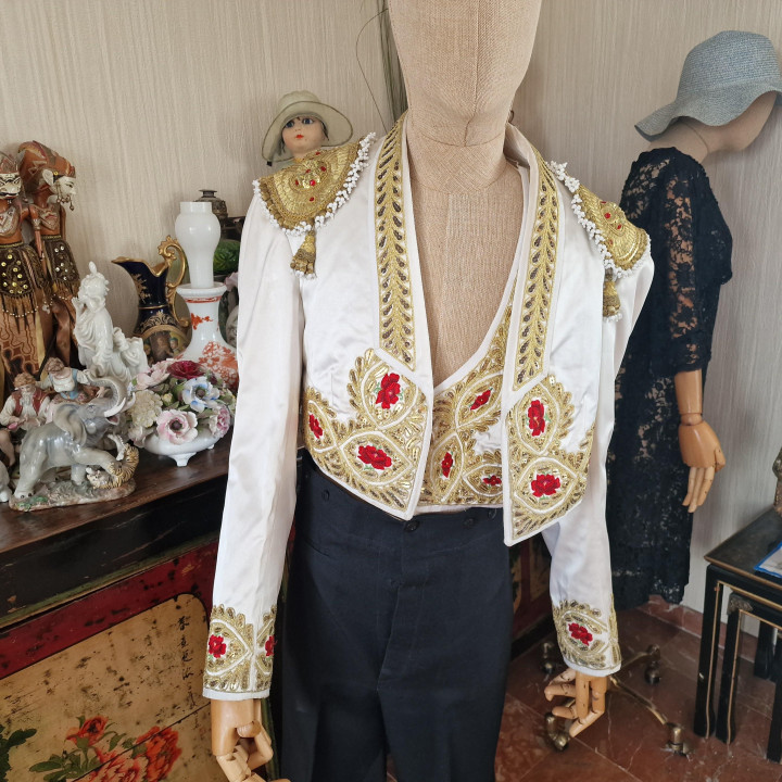 Traje de Luces Vintage 1950 - Chaquetilla y Chaleco