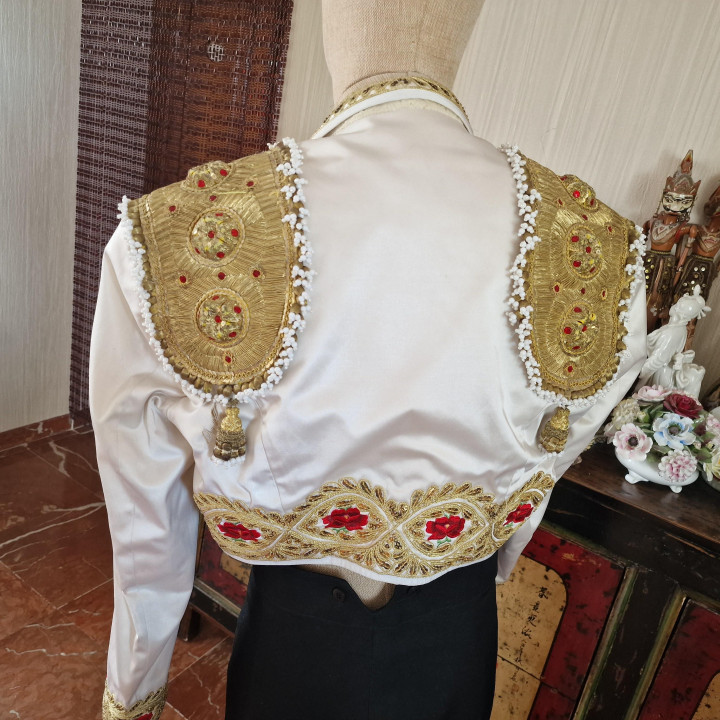 Traje de Luces Vintage 1950 - Jaqueta e Colete