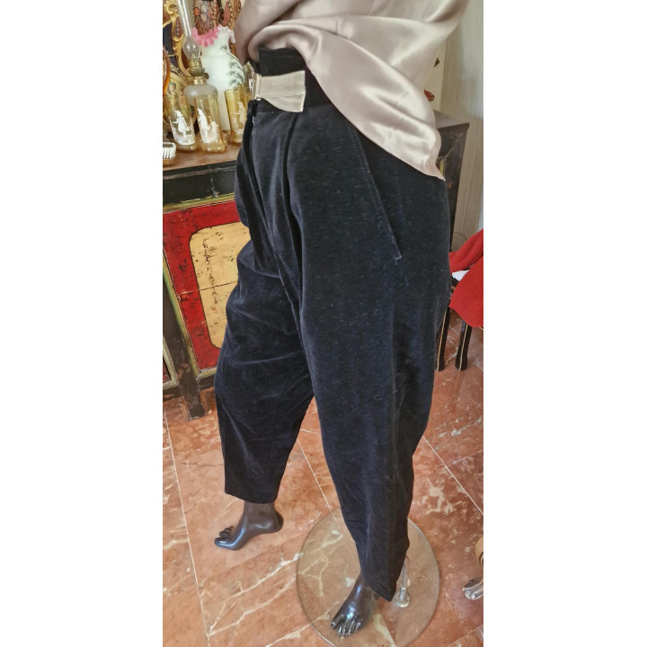 Pantalón Vintage Terciopelo Carla El Corte Inglés años 80