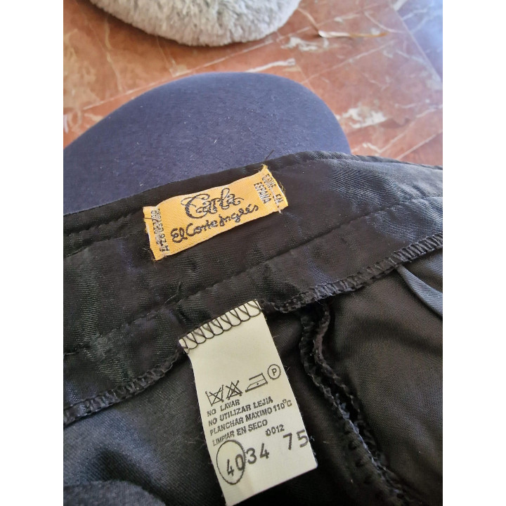 Pantalon Vintage en Velours Carla El Corte Inglés Années 80